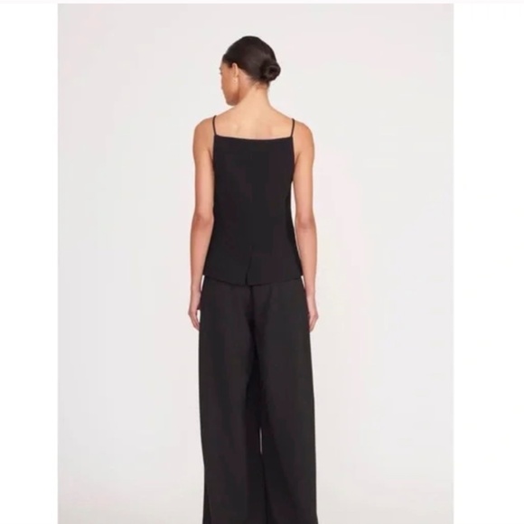 STAUD Una Top / Vest • Size S • Black • NWT (Extra Button Included) - Picture 5 of 10